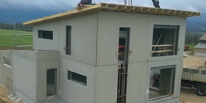 Espacios abiertos y luminosos en casas prefabricadas en Zaragoza Espacios abiertos y luminosos en casas prefabricadas en Zaragoza